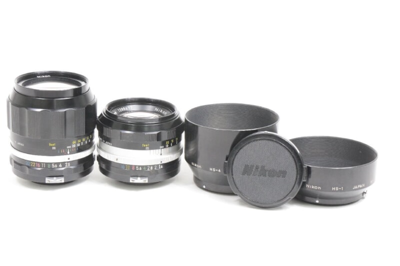 Nikon/ニコン  F2 フォトミック フィルムカメラ レンズ2点 [NIKKOR-P 105mm 1:2.5][S・C 50mm 1:1.4]の画像1