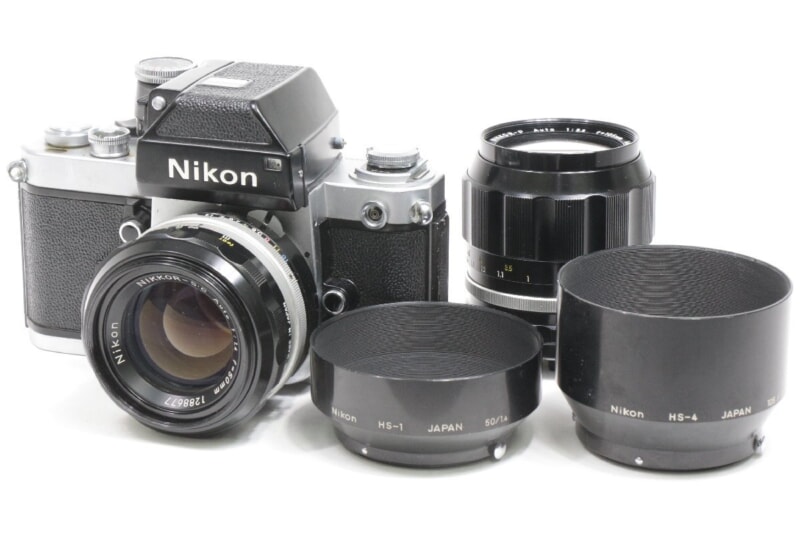 Nikon/ニコン  F2 フォトミック フィルムカメラ レンズ2点 [NIKKOR-P 105mm 1:2.5][S・C 50mm 1:1.4]の画像1