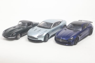 AUTOart/オートアート  1/18 スケール 3点 [ジャガー][アストンマーティン][メルセデスAMG] ミニカー