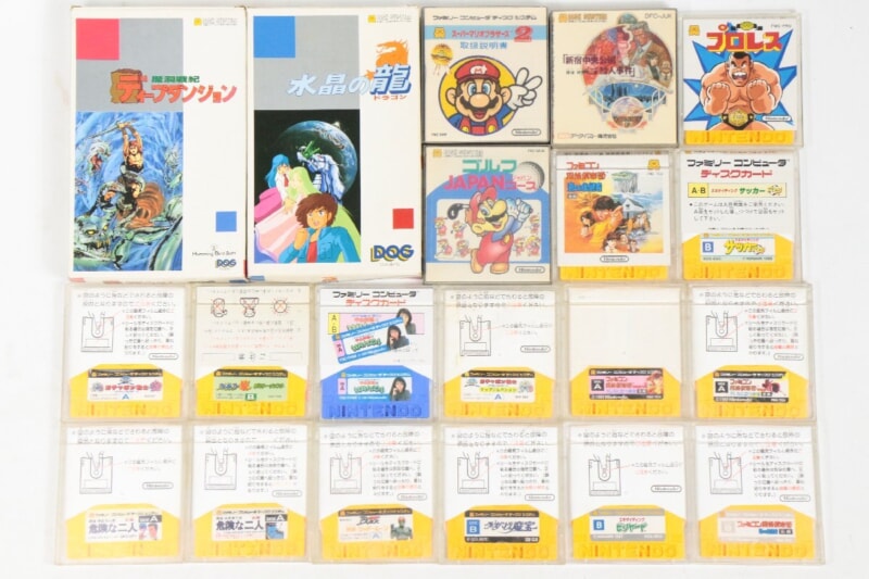 ディスクシステム ディスクカード   [マリオ] [ファミコン探偵倶楽部] など FC/ファミコン ソフトの画像1