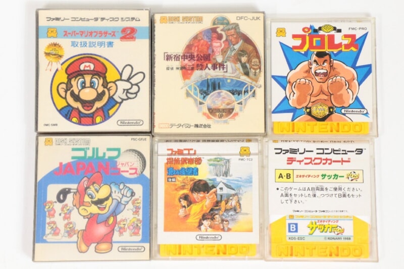 ディスクシステム ディスクカード   [マリオ] [ファミコン探偵倶楽部] など FC/ファミコン ソフトの画像1