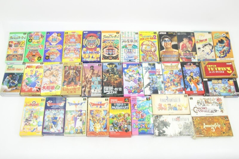 【外箱付き】 SFC/スーパーファミコンソフト ツインビー・龍虎の拳・ヨッシーアイランド などの画像1