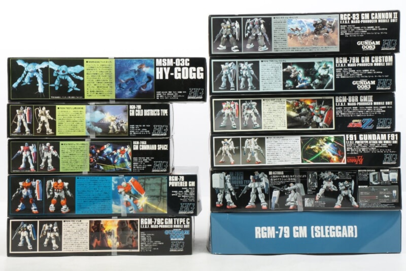 【未組立品】 BANDAI  HG 1/144 ジム・キャノン・ガンダムF91・RX-79[G]など ガンプラの画像1