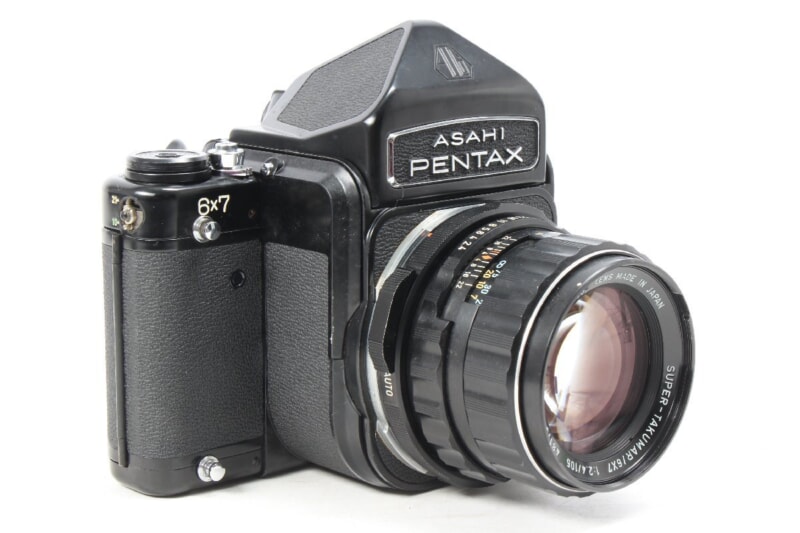 アサヒ ペンタックス SUPER TAKUMAR/6×7 1:2.4/105 中判カメラの画像1