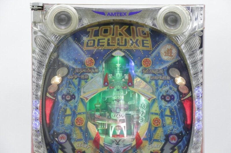 アムテックス  [CRA トキオ・デラックスB] 1/27.7 循環機能・ボリューム調整付き パチンコ実機 100Vの画像1