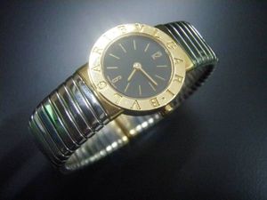 BVLGARI ブルガリ BB232T 女性用 高級時計 18K 正規品の買取り品の画像