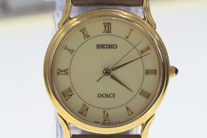 SEIKO DOLCE 5E61-0A10] 18kt 腕時計