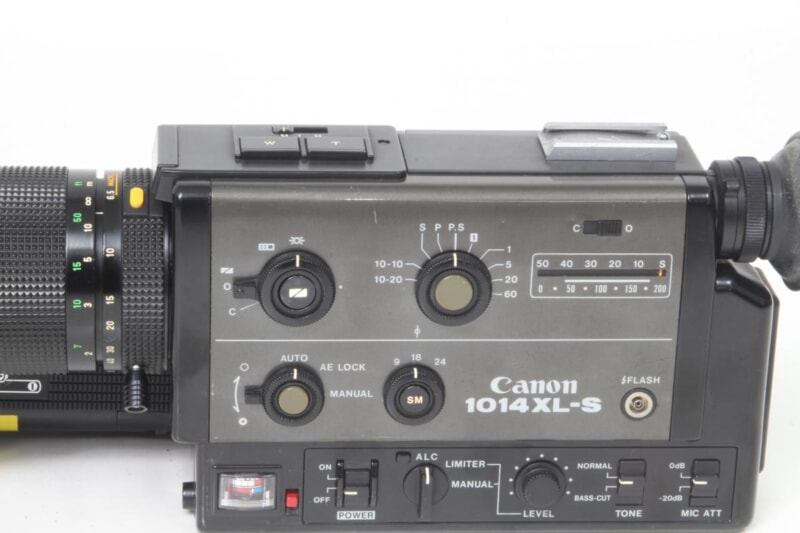 【レア】Canon（キヤノン）1014XL-S CANOSOUND 8mmビデオカメラの画像1