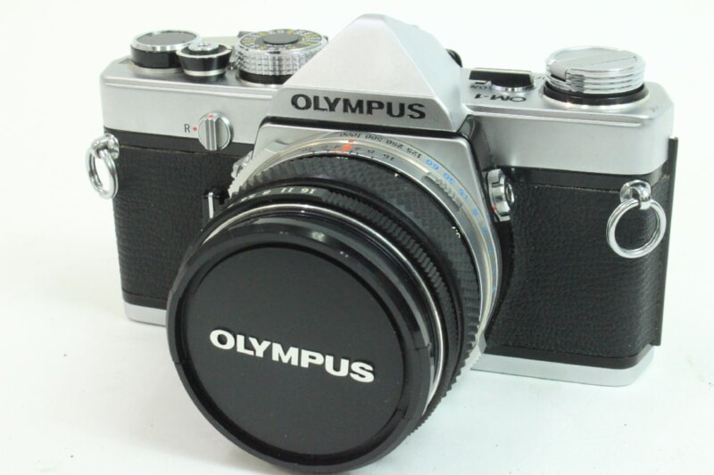 オリンパス  【OM-1】 35mm一眼レフ フィルムカメラ　レンズ F.ZUIKO AUTO-S 50mm F1.8の画像1