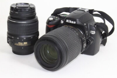 Nikon/ニコン D40X デジタル一眼レフカメラ/レンズ 2本(Zoom 55-200mm F4-5.6G・18-55mm F3.5-5.6G)
