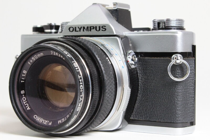 オリンパス  【OM-1】 35mm一眼レフ フィルムカメラ レンズ F.ZUIKO AUTO-S 50mm F1.8の画像1
