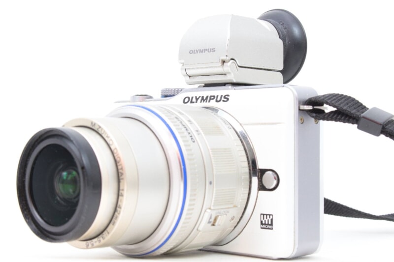 OLYMPUS（オリンパス）PEN Lite E-PL1 ミラーレス一眼レフカメラ・レンズ M.ZUIKO DIGITAL 14-42mm F3.5-5.6の画像1