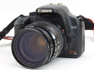 Canon キャノン デジタル一眼レフカメラ EOS Kiss X2の買取り品の画像