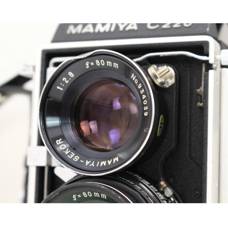 マミヤ 2眼レフカメラ MAMIYA C220 1：2.8 ｆ＝80mmの画像1