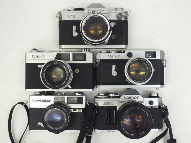 Canon（キャノン）フィルムカメラ FX / AE-1 / QL17 などの画像1