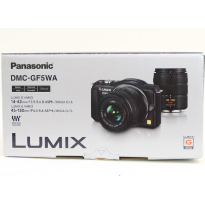 Panasonic パナソニック LIMIX デジタル一眼カメラ ダブルレンズキット DMC-GF5WAの買取り品の画像