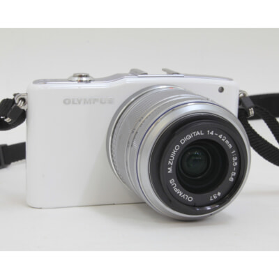 OLYMPUS オリンパス デジタル一眼カメラ ミラーレス PEN mini E-PM1の買取り品の画像