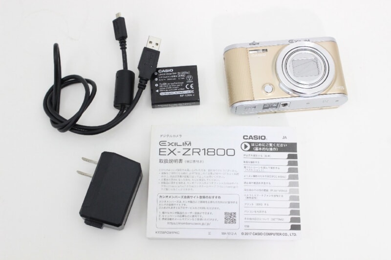 CASIO（カシオ）EXILM（エクシリム）EX-ZR1800 デジタルカメラの画像1