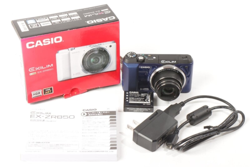 CASIO（カシオ）EXILIM（エクシリム）EX-ZR850 デジタルカメラ 外箱ありの画像1
