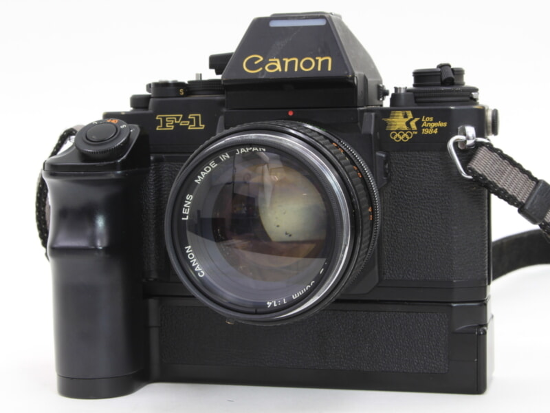 CANON（キヤノン）F-1 ロサンゼルスオリンピック記念モデル + ワインダーFN・レンズ FD 50mm F1.4の画像1
