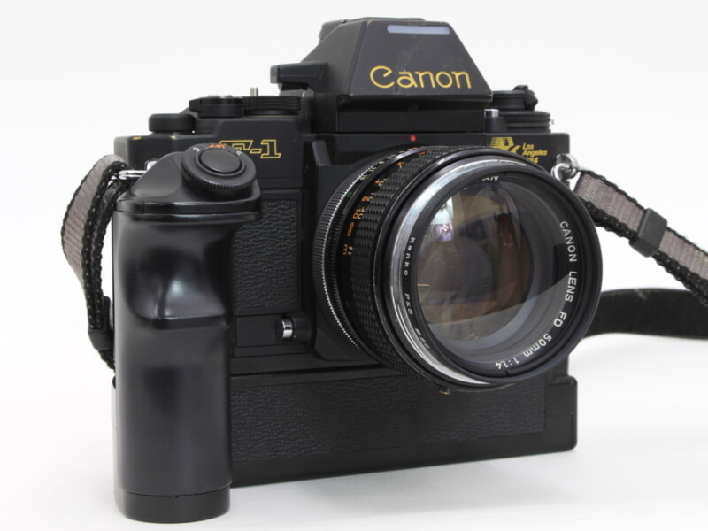 CANON（キヤノン）F-1 ロサンゼルスオリンピック記念モデル + ワインダーFN・レンズ FD 50mm F1.4の画像1