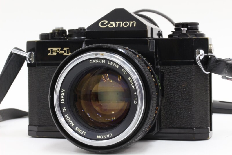 Canon（キヤノン）F-1 フィルム一眼カメラ・レンズ FD 55㎜ F1.2の画像1