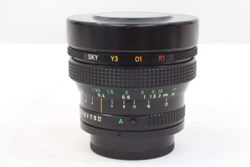Canon（キヤノン）FISH-EYE LENS FD 15mm F2.8 魚眼レンズの画像1