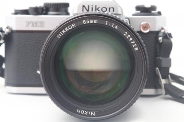 Nikon（ニコン）FM2 フィルム一眼レフカメラ・レンズ  NIKKOR 85mm F1.4の画像1