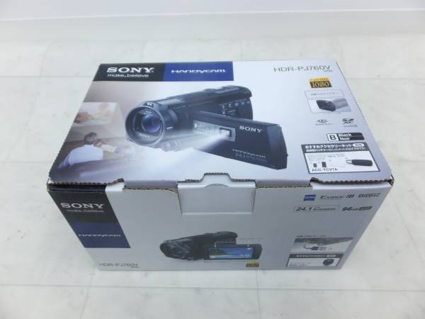 SONY HDR-PJ760V ブラック 空間光学手ブレ補正の画像1