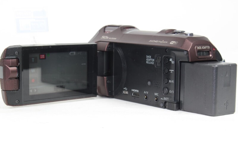 【美品】Panasonic（パナソニック）デジタルハイビジョンビデオカメラ HC-W850M 箱ありの画像1