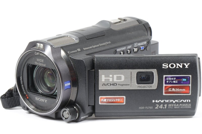 SONY（ソニー）ハンディーカム HDR-PJ760V プロジェクター内蔵 高性能デジタルHDビデオカメラの画像1
