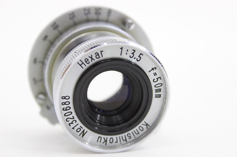 小西六（Konishiroku）Hexar（ヘキサー） 50mm F3.5 交換レンズの画像1