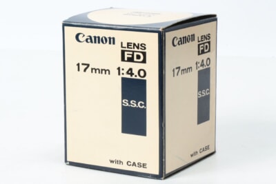 【外箱付】Canon  広角レンズ [FD 17mm F4.0 S.S.C] 一眼カメラ 交換用レンズ キャノン