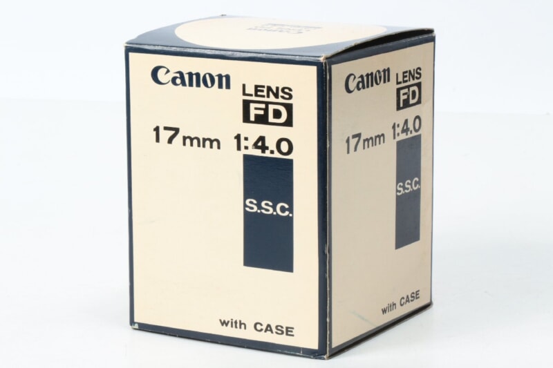【外箱付】Canon  広角レンズ [FD 17mm F4.0 S.S.C] 一眼カメラ 交換用レンズ キャノンの画像1