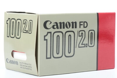 Canon/キャノン  レンズ [FD 100mm 1:2] 一眼カメラ 交換用レンズ