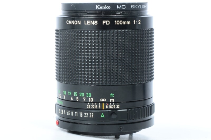 Canon/キャノン  レンズ [FD 100mm 1:2] 一眼カメラ 交換用レンズの画像1