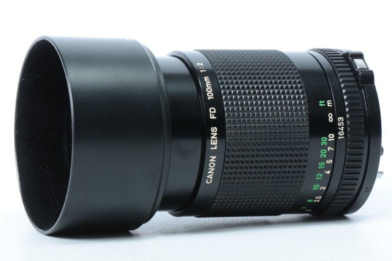 Canon/キャノン  レンズ [FD 100mm 1:2] 一眼カメラ 交換用レンズの画像1