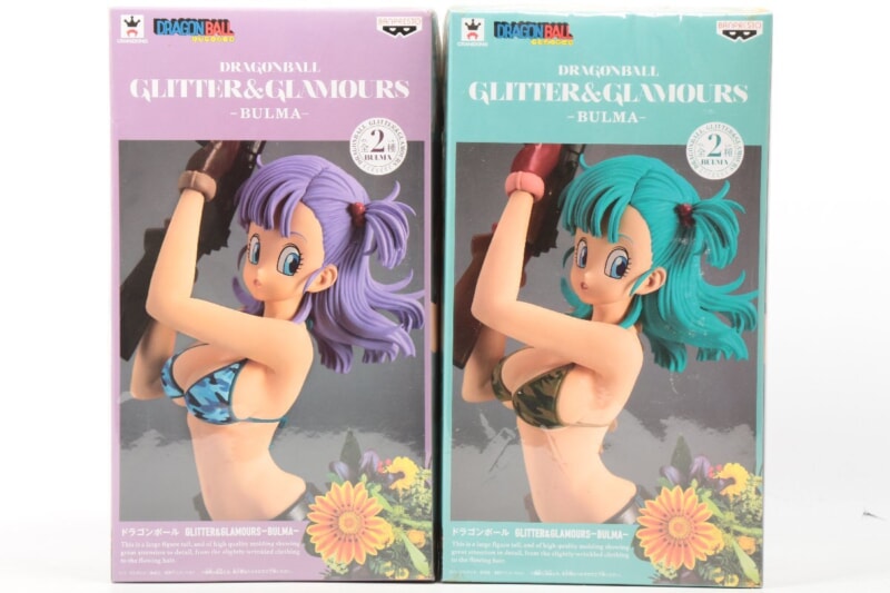 【未開封】 バンプレスト  ドラゴンボール ブルマ GLITTER&GLAMOURS 全2種の画像1