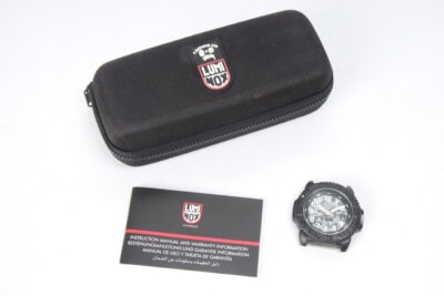 LUMINOX・STUSSY・APE トリプルコラボ クオーツ 腕時計 ケース付き アベイシングエイプ ステューシー ルミノックス