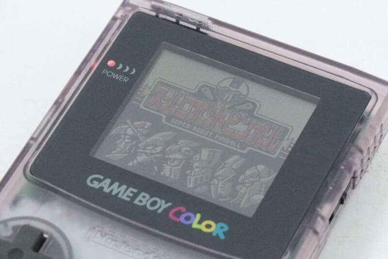 【美品】 Nintendo  ゲームボーイカラー本体 クリアパープル 動作品の画像1