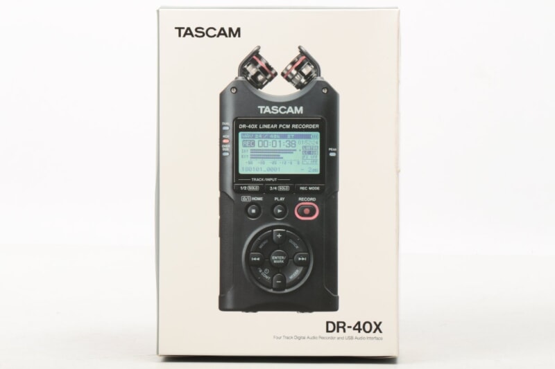 TASCAM  [DR-40X] ポータブルデジタルレコーダー タスカムの画像1