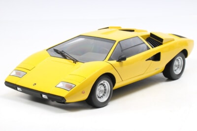 KYOSHO  1/12 ランボルギーニ カウンタック LP400 イエロー ミニカー 京商