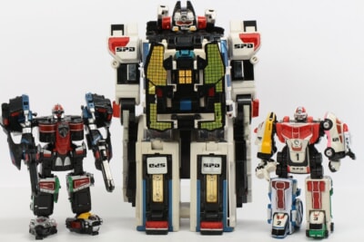 BANDAI/バンダイ デカレンジャー DXロボ 3点 [デカベースロボ][デカウイングロボ] など スーパー戦隊シリーズの買取り品の画像