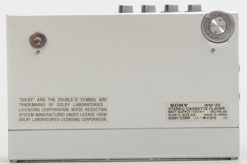 SONY  [WM-20] Walkman/ウォークマン カセットプレーヤー ソニーの画像1