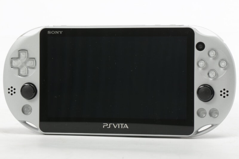 SONY  PSVITA 本体 PCH-2000 Wi-Fiモデル シルバー 動作品の画像1