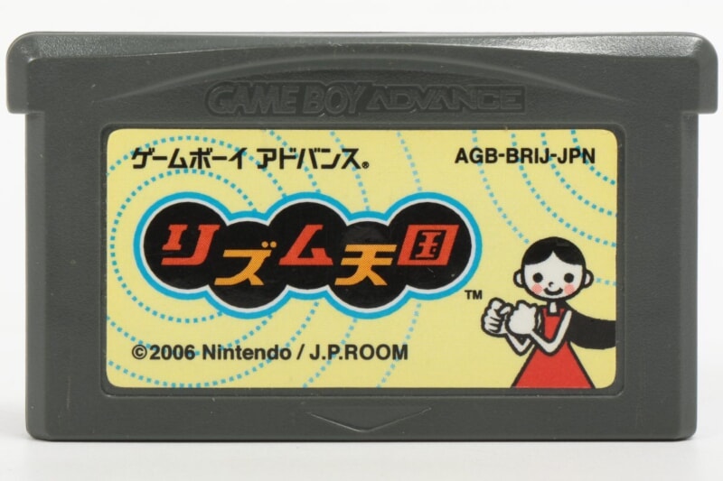【美品】 Nintendo  [リズム天国] ゲームボーイアドバンスソフト/GBAの画像1