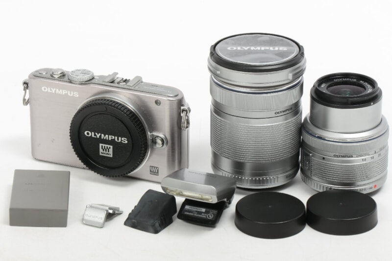 OLYMPUS  PEN Lite E-PL3 ダブルズームキット ミラーレス一眼 デジタルカメラの画像1