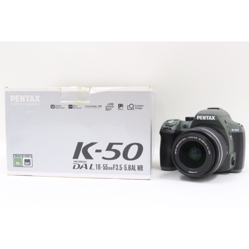 PENTAX  デジタル一眼レフカメラ K-50の画像1