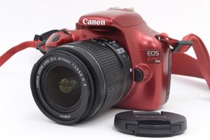 Canon AFデジタル一眼レフカメラ EOS Kiss X50 ES18-55㎜ レッドの買取り品の画像