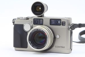 CONTAX Ｇ2 Carl Zeiss Planar 2/45 T* GF-21㎜ファインダー レンズケースセット